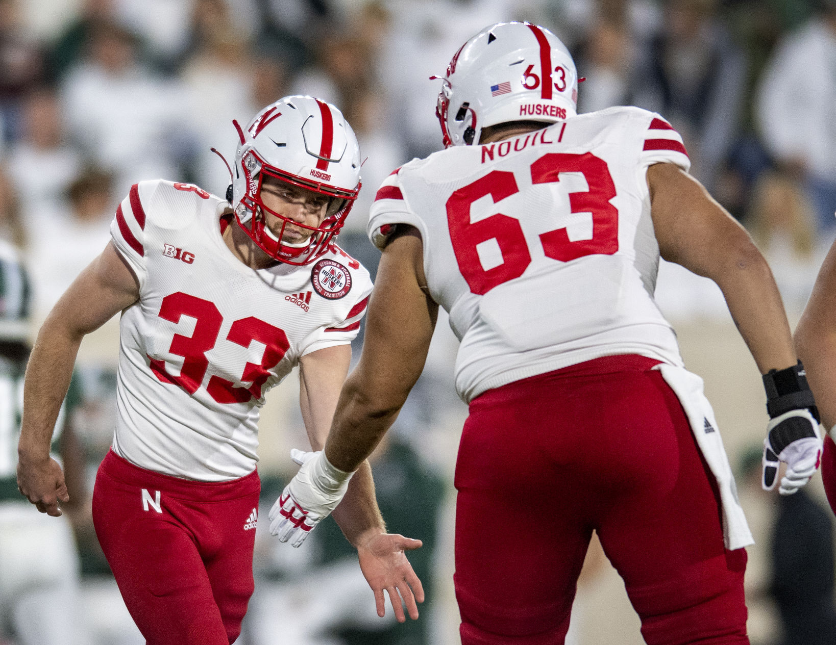 Nebraska vs. Michigan State, 9.25